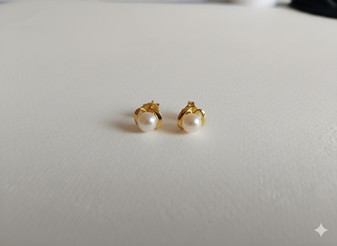 Echo - Silver studs - ORNI Studio